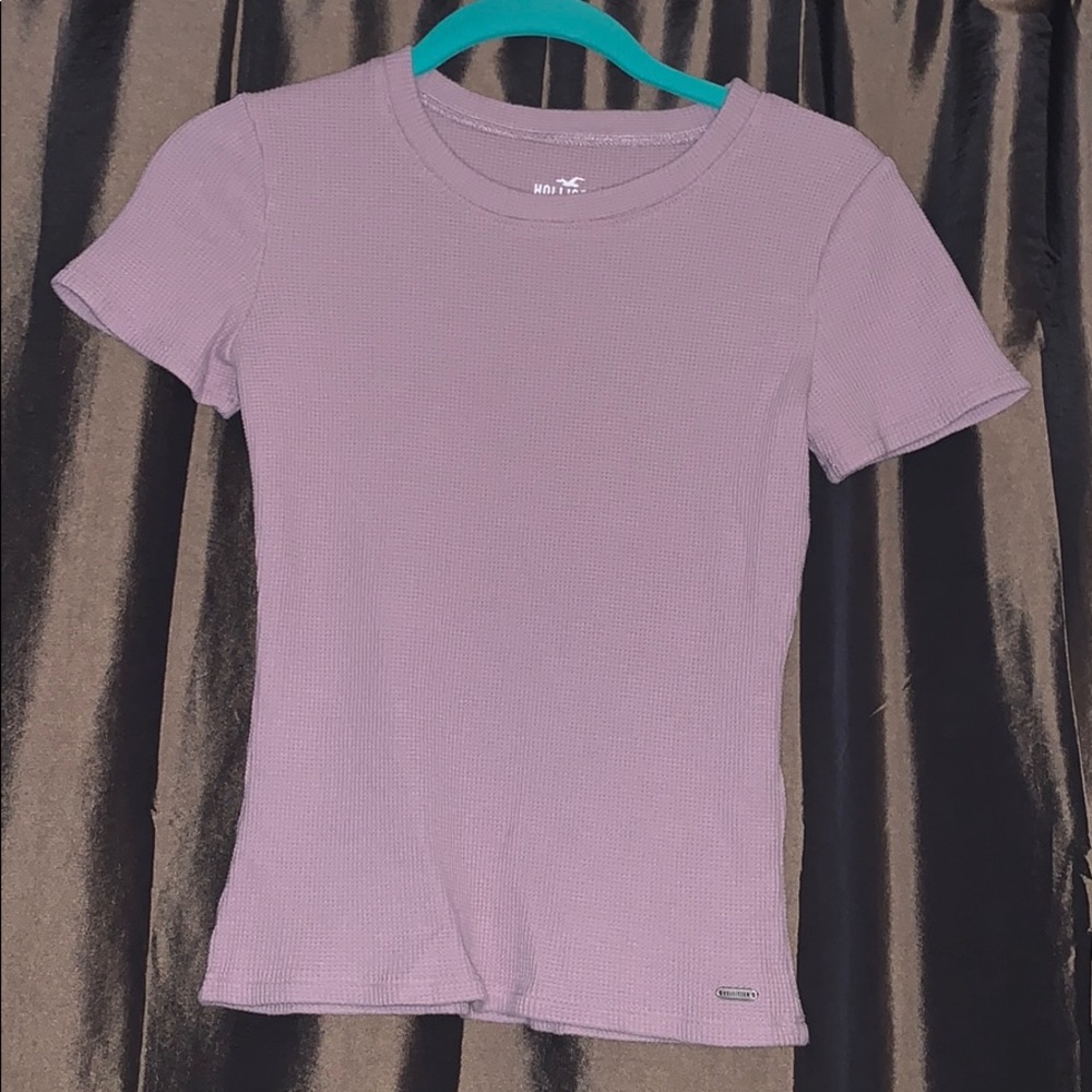 Hollister waffle knit “slim tee” size S